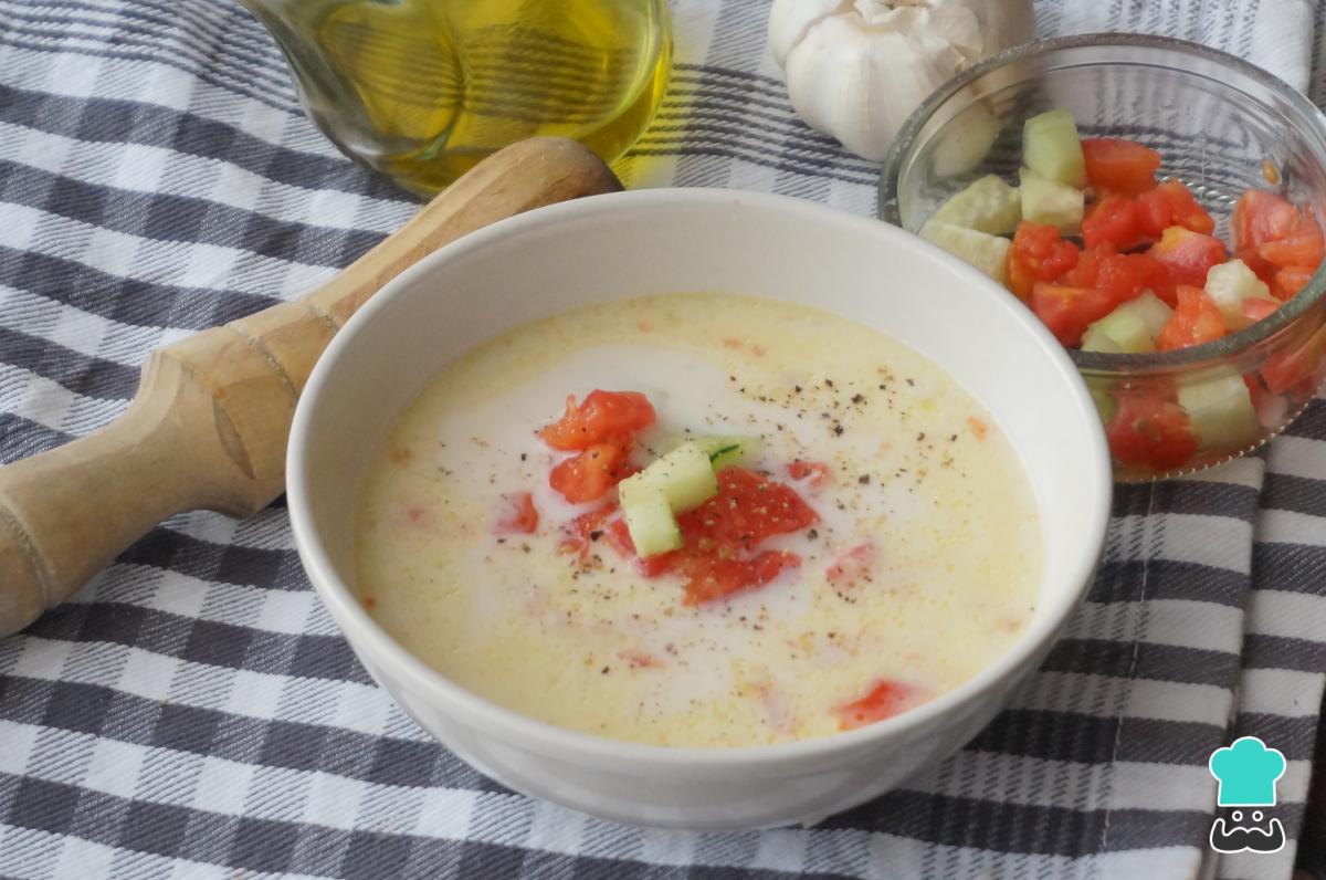 Receta de Ajoblanco extremeño