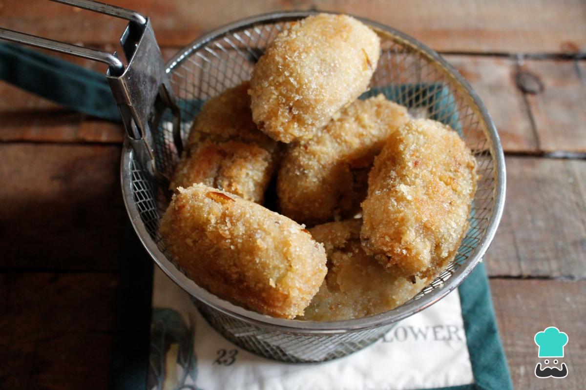 Receta de Croquetas sin huevo