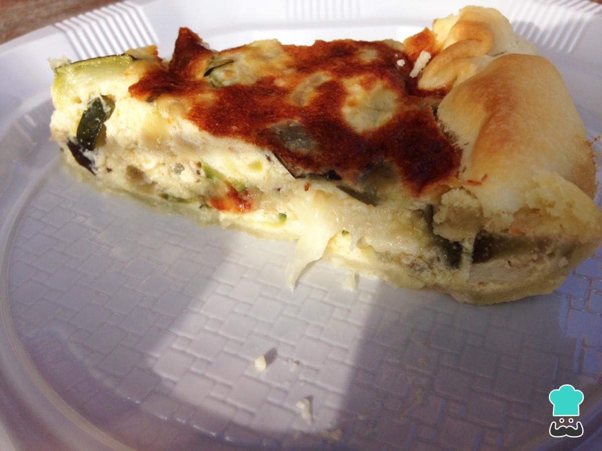 Receta de Quiche de verduras