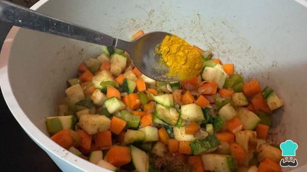 Receta de Lentejas rojas con verduras: plato nutritivo cargado de hierro que sacia de verdad - Paso 3