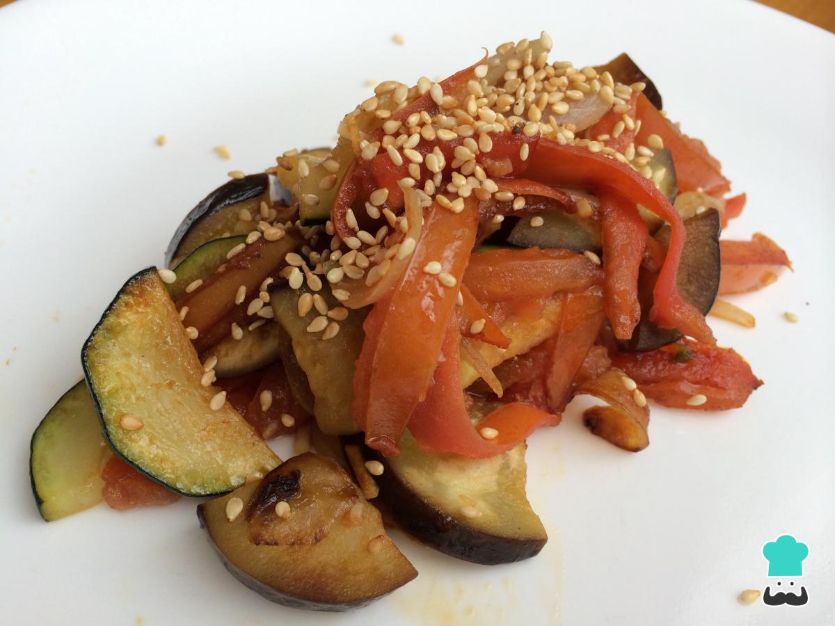 Receta de Guarnición de verduras para carne