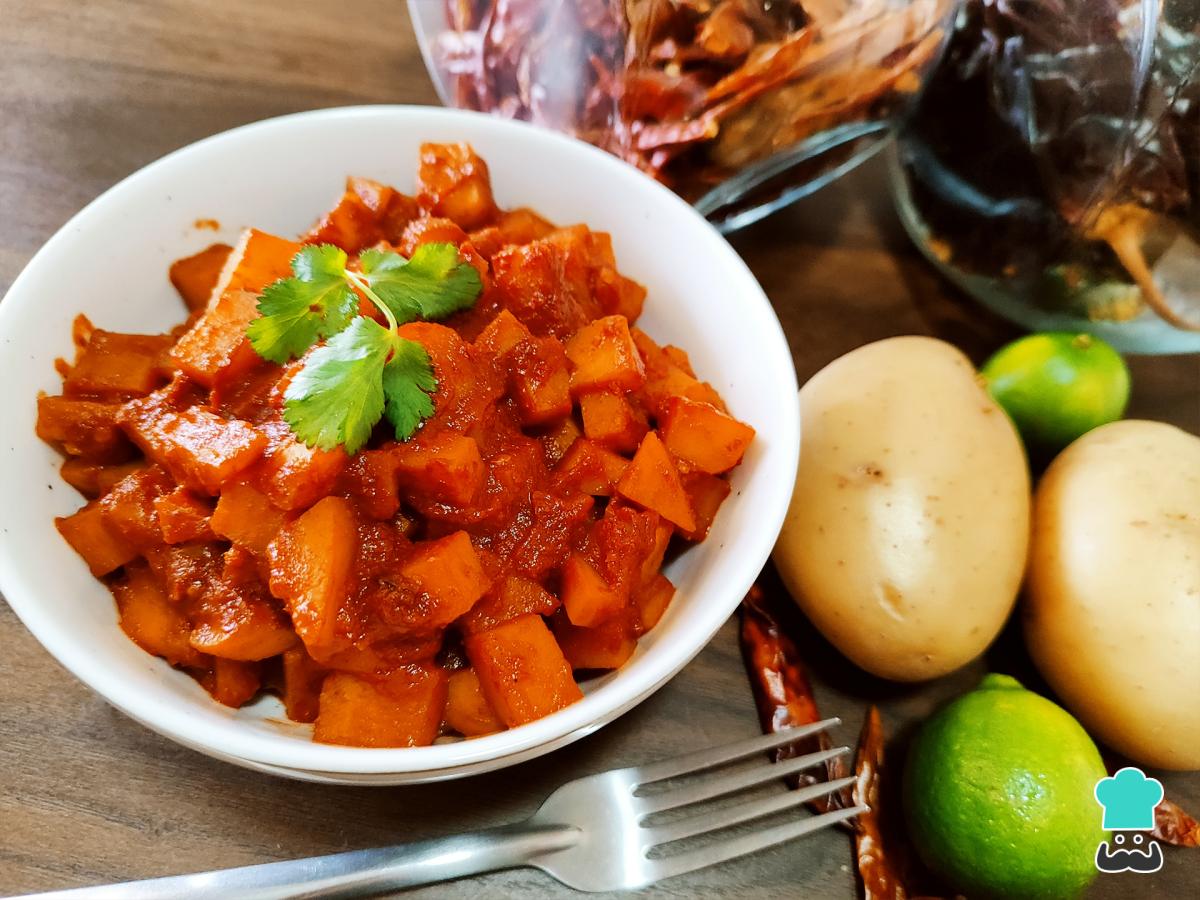 Receta de Papas a la diabla