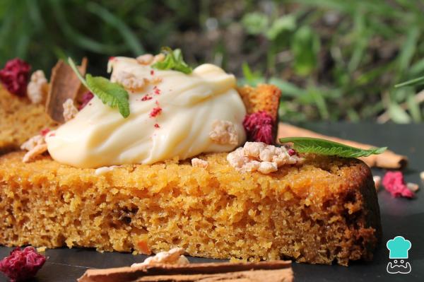Receta de Pastel de zanahoria