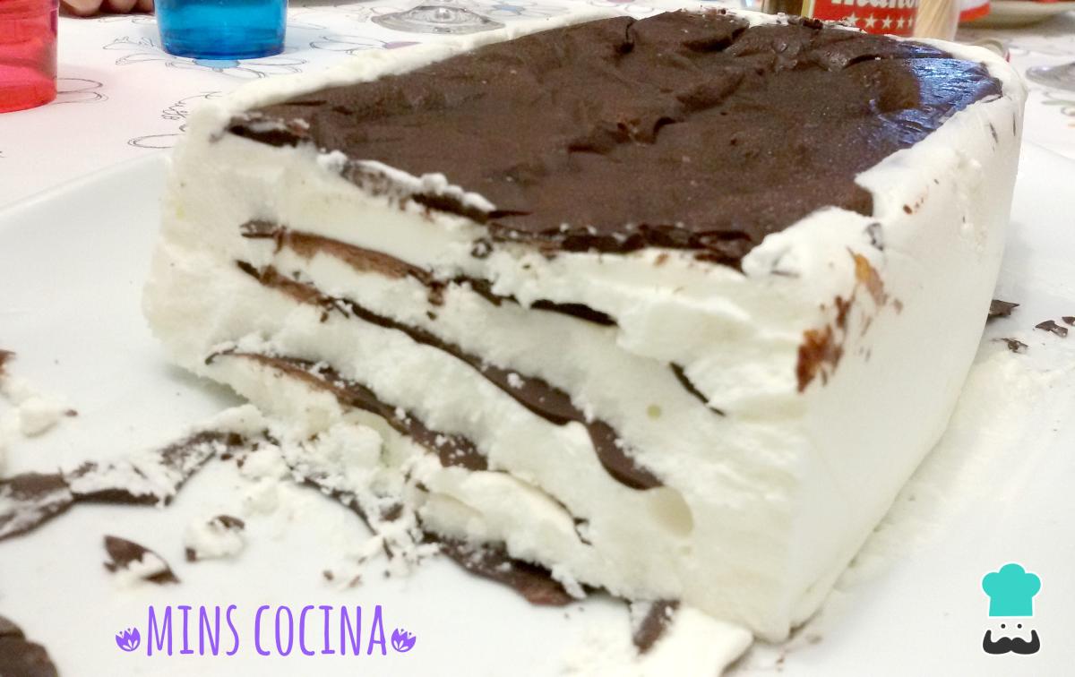 Receta de Tarta helada contessa, comtessa o viennetta