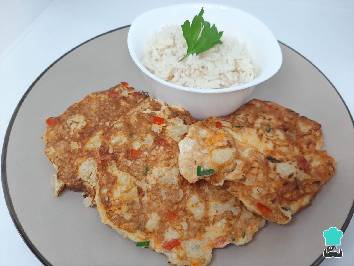 Receta de Torrejas de coliflor