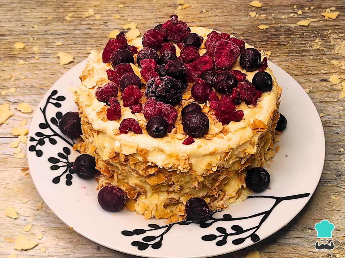 Receta de Torta napoleón