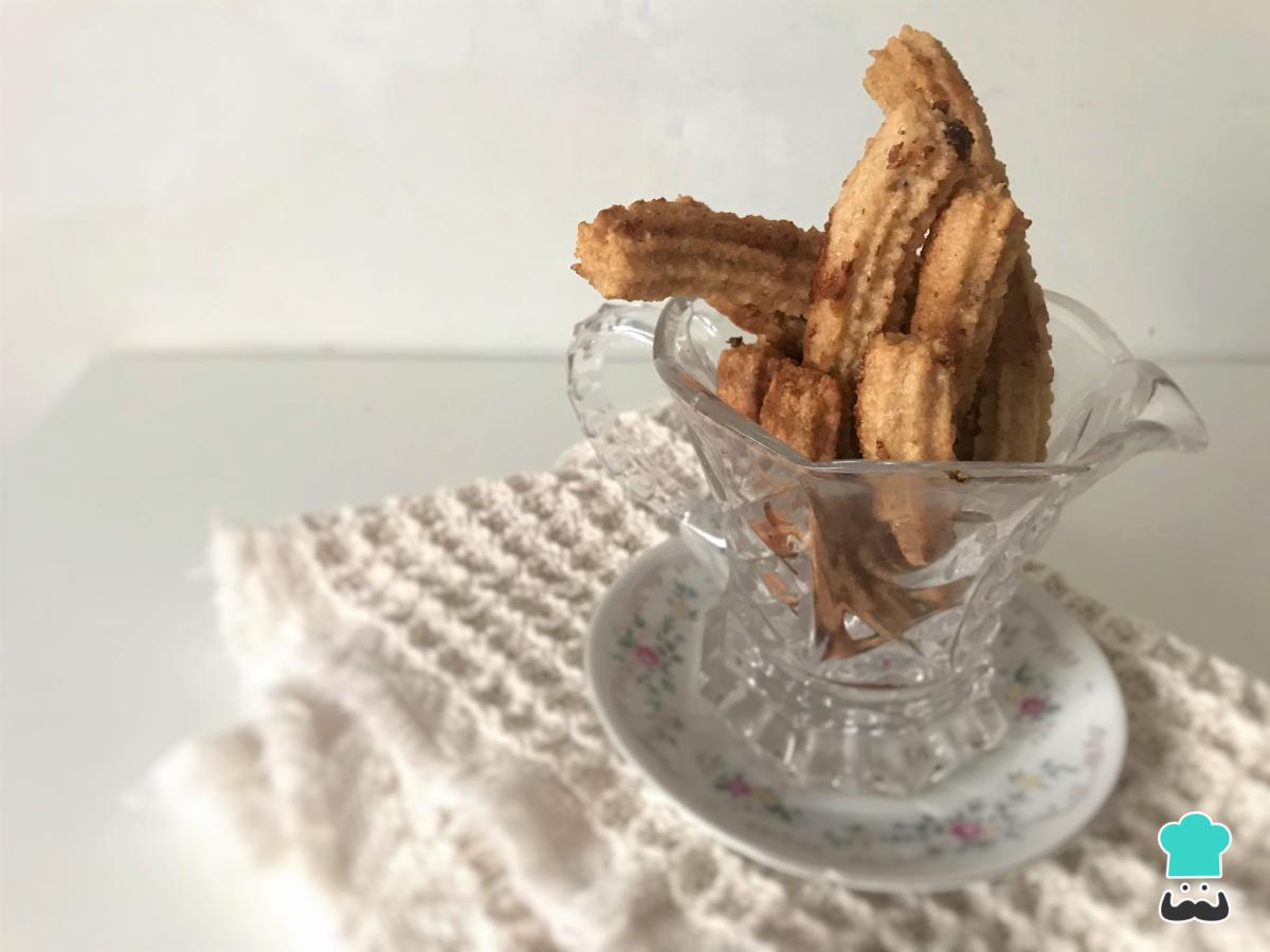 Receta de Churros de avena