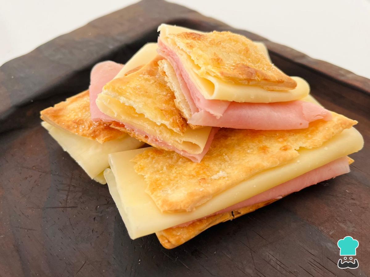 Receta de Fosforitos con masa de tarta