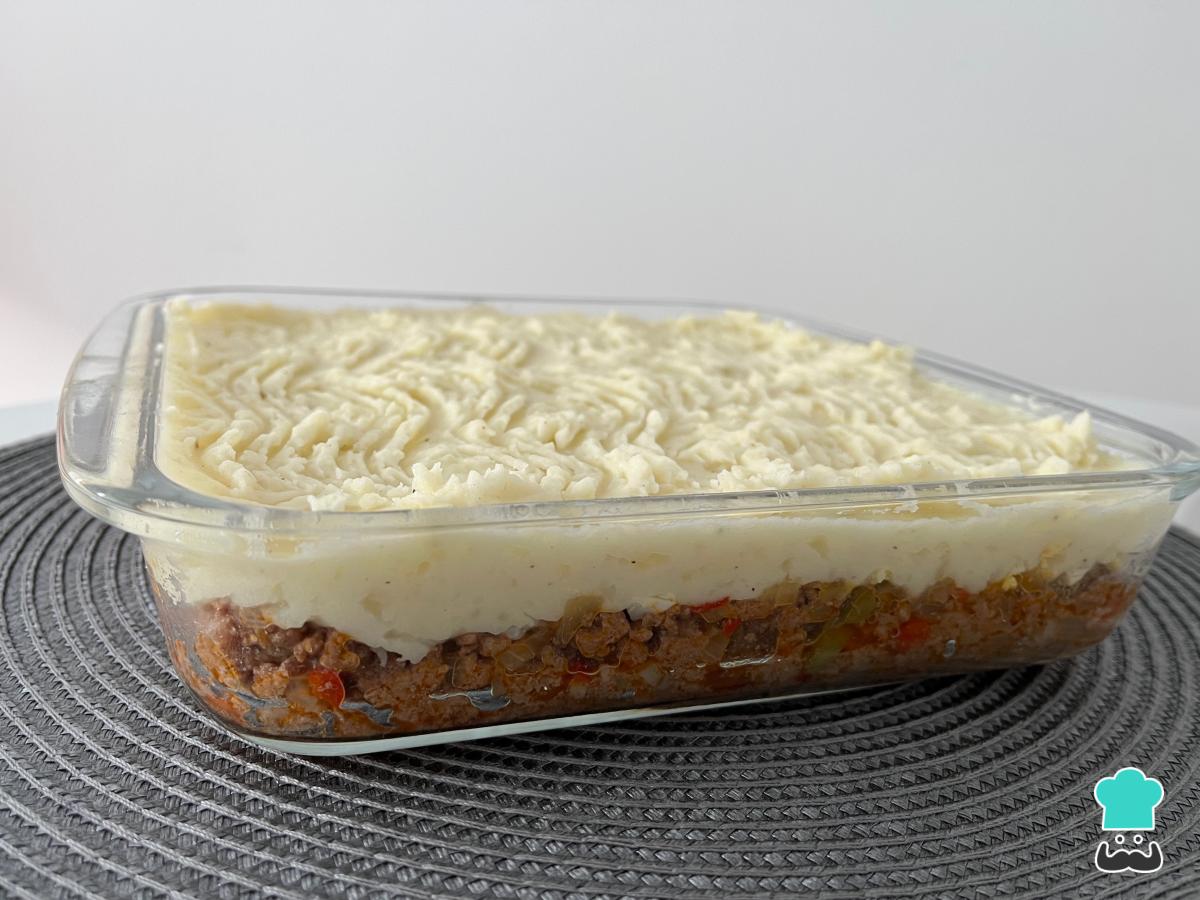 Receta de Pastel de papa argentino