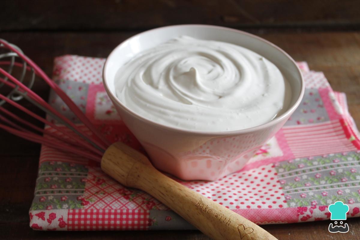 Receta de Crema de malvavisco