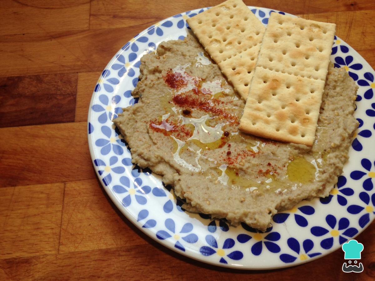 Receta de Hummus de berenjena