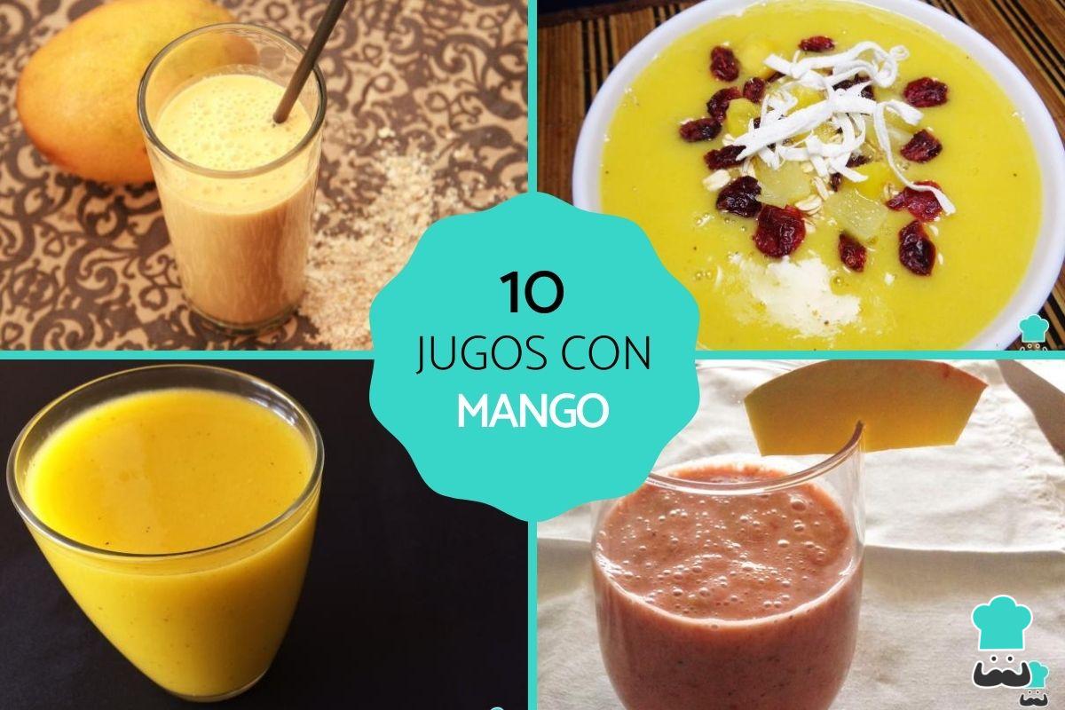 Jugos con mango