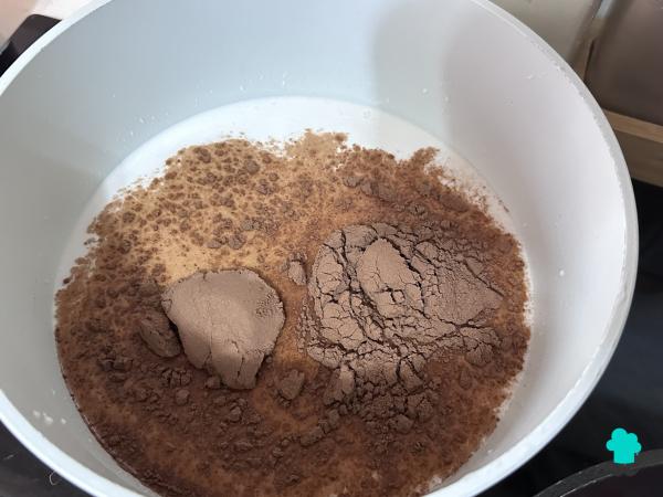 Receta de Mousse de chocolate y frambuesas: cremosa, fácil y sin horno - Paso 3