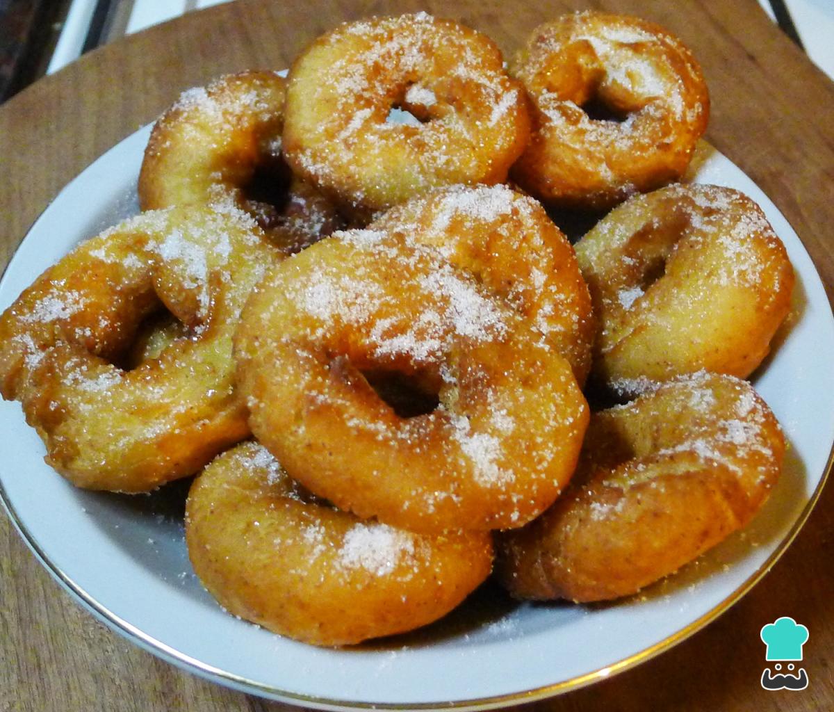 Receta de Rosquillas esponjosas