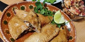 Receta de Empanadas de camarones