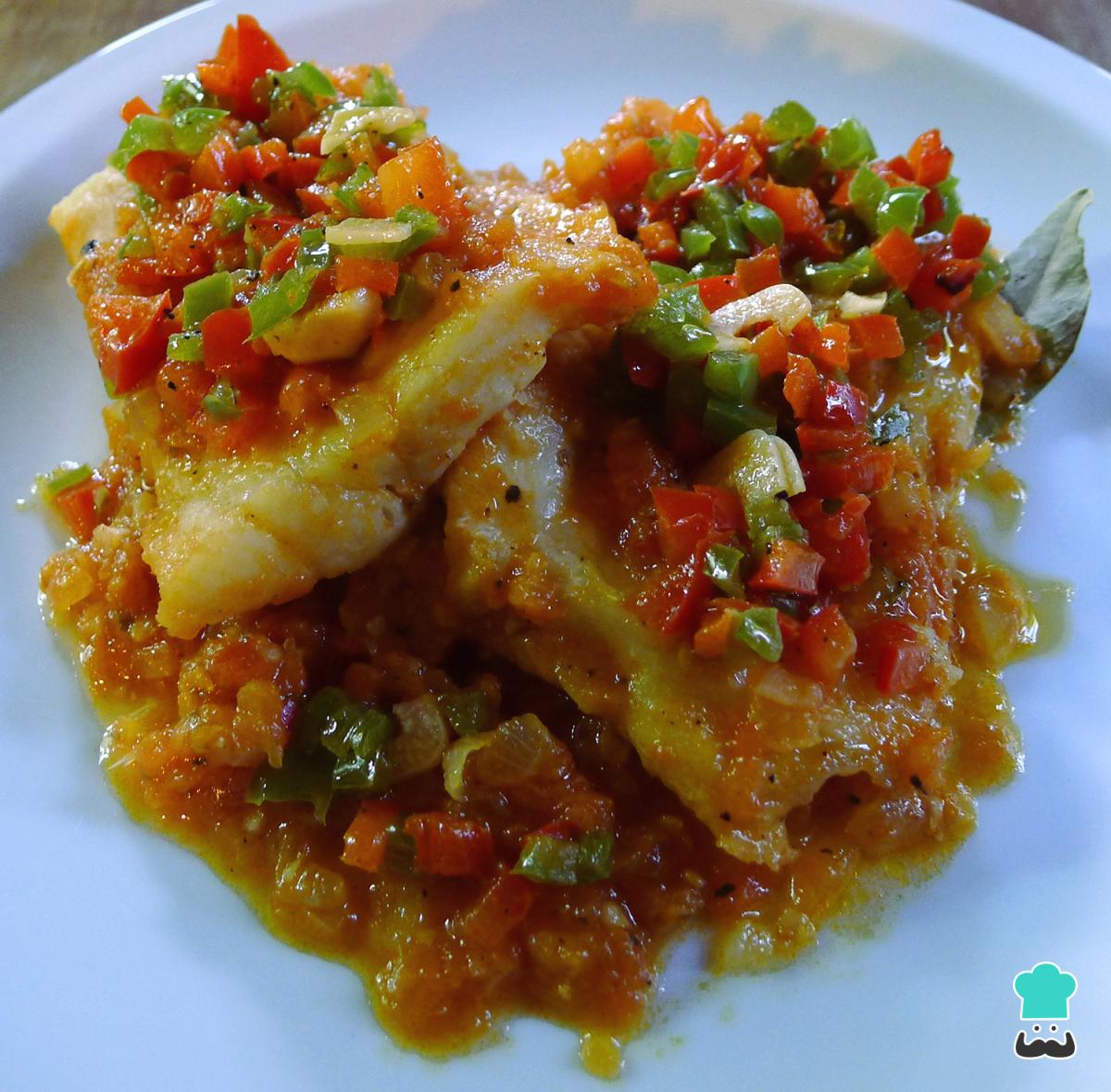 Receta de Bacalao a la riojana
