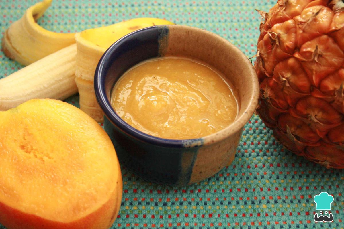 Receta de Compota de frutas sin azúcar para bebés