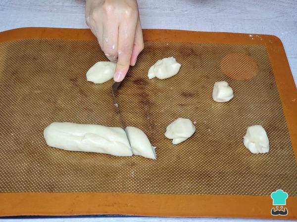 Receta de Galletas de leche condensada con 3 ingredientes - Paso 3