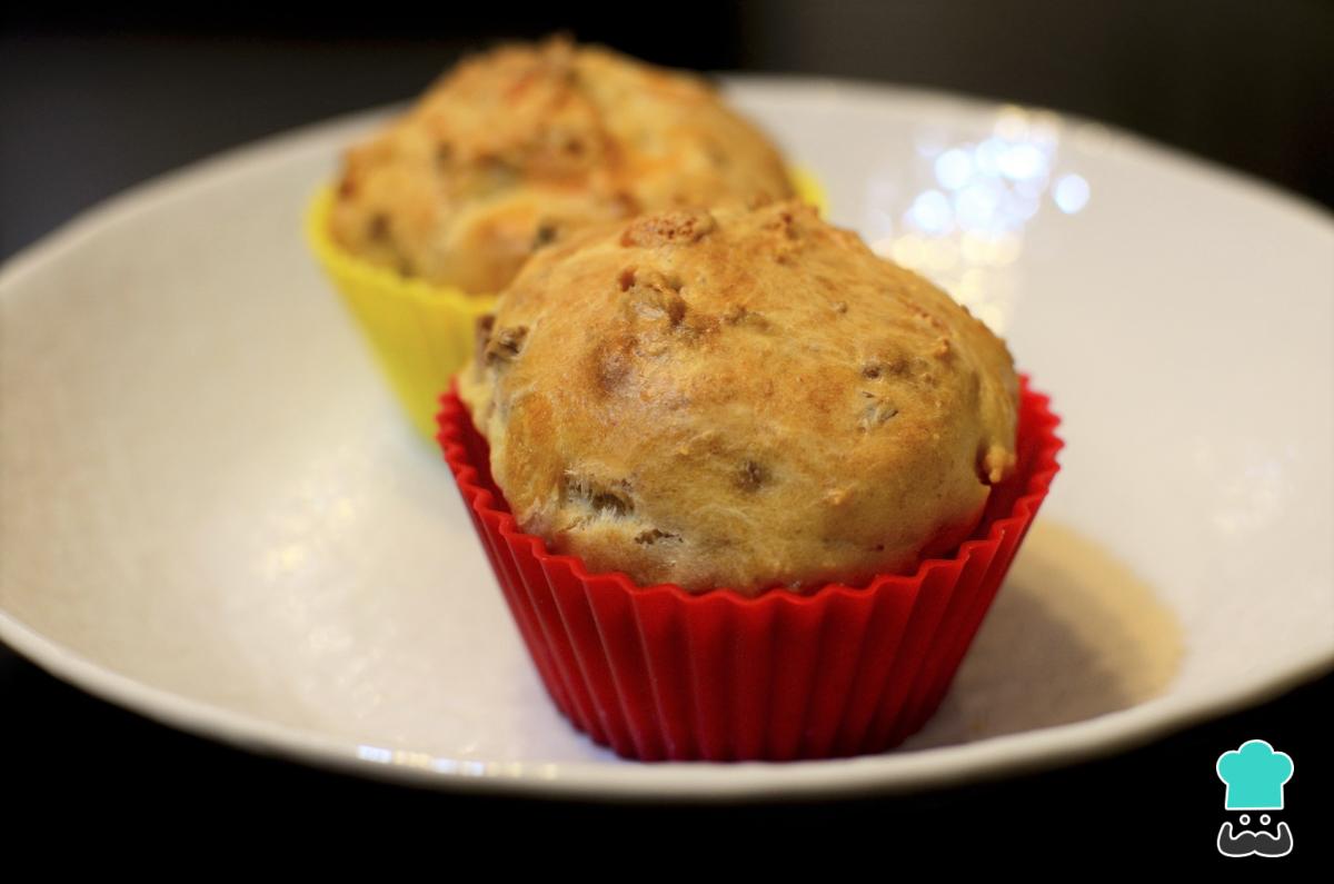 Receta de Muffins salados veganos