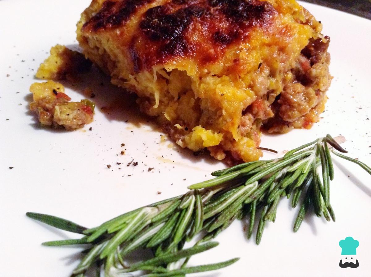 Receta de Pastelón de plátano maduro