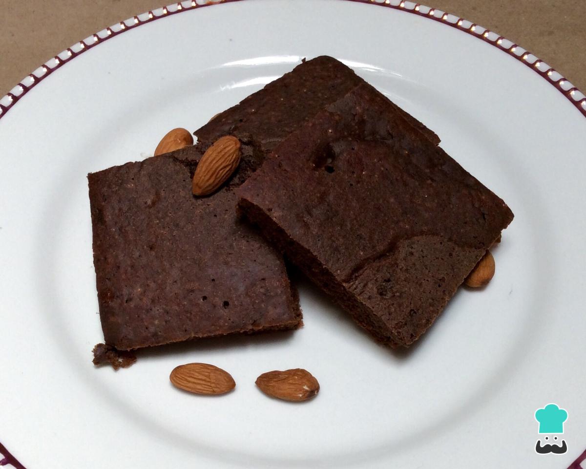 Receta de Brownies sin horno