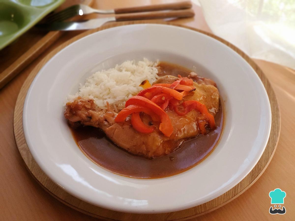 Receta de Pollo al vino peruano