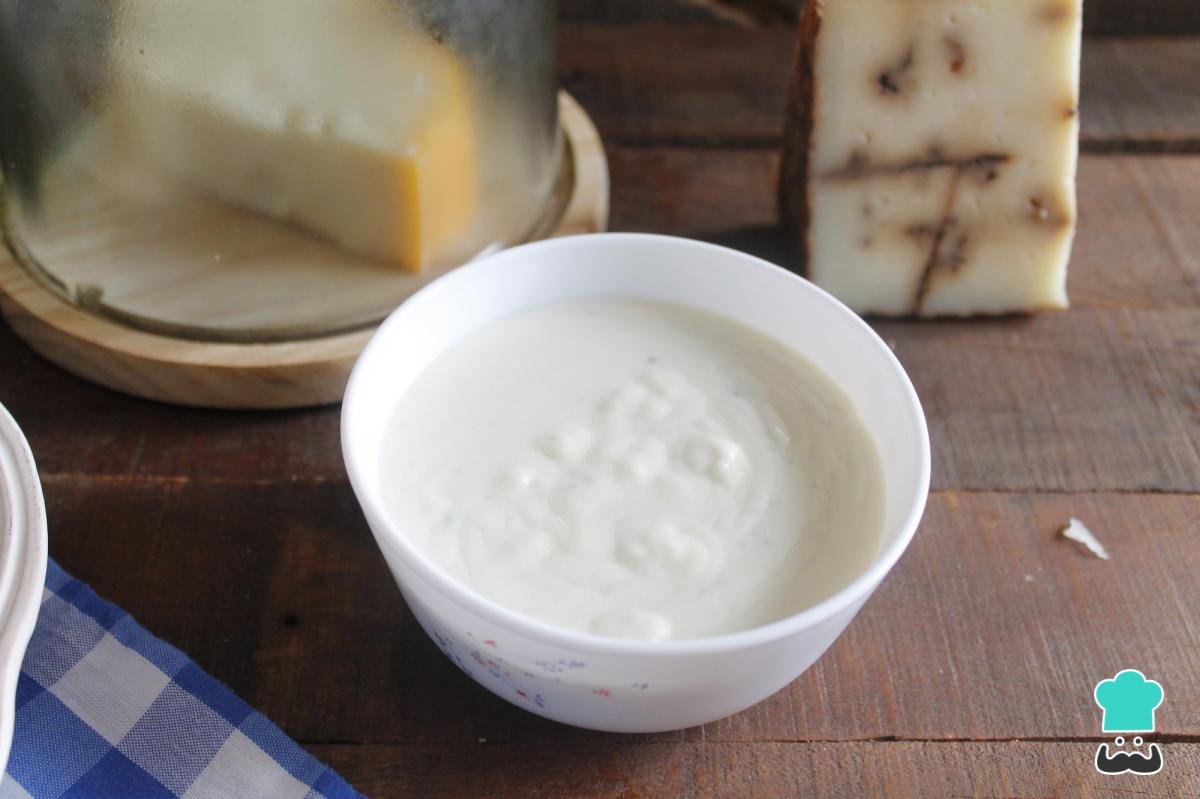 Receta de Salsa de queso para carne