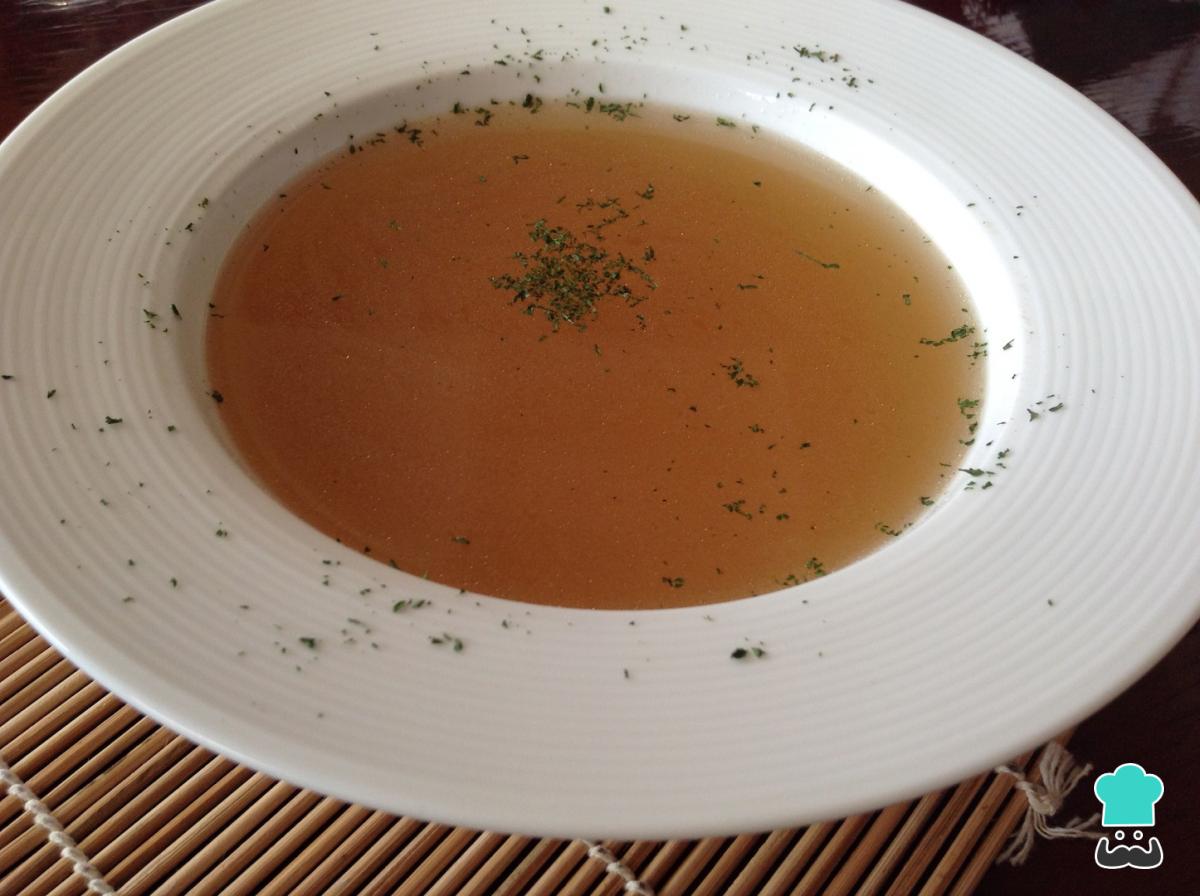 Receta de Caldo de marisco fácil y rápido