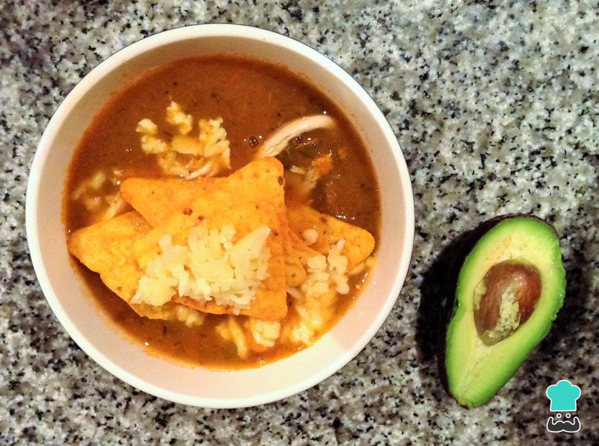 Receta de Sopa mexicana
