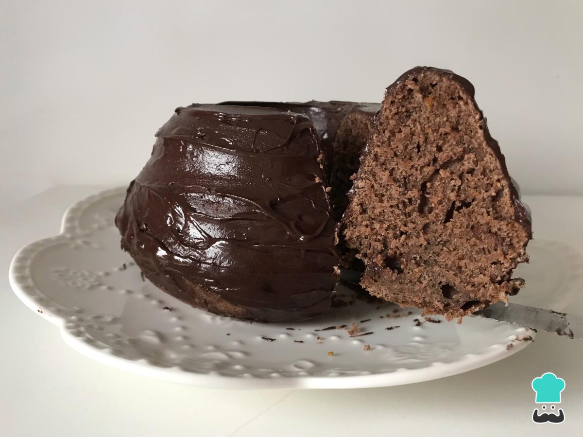 Receta de Bizcochuelo de chocolate con cacao