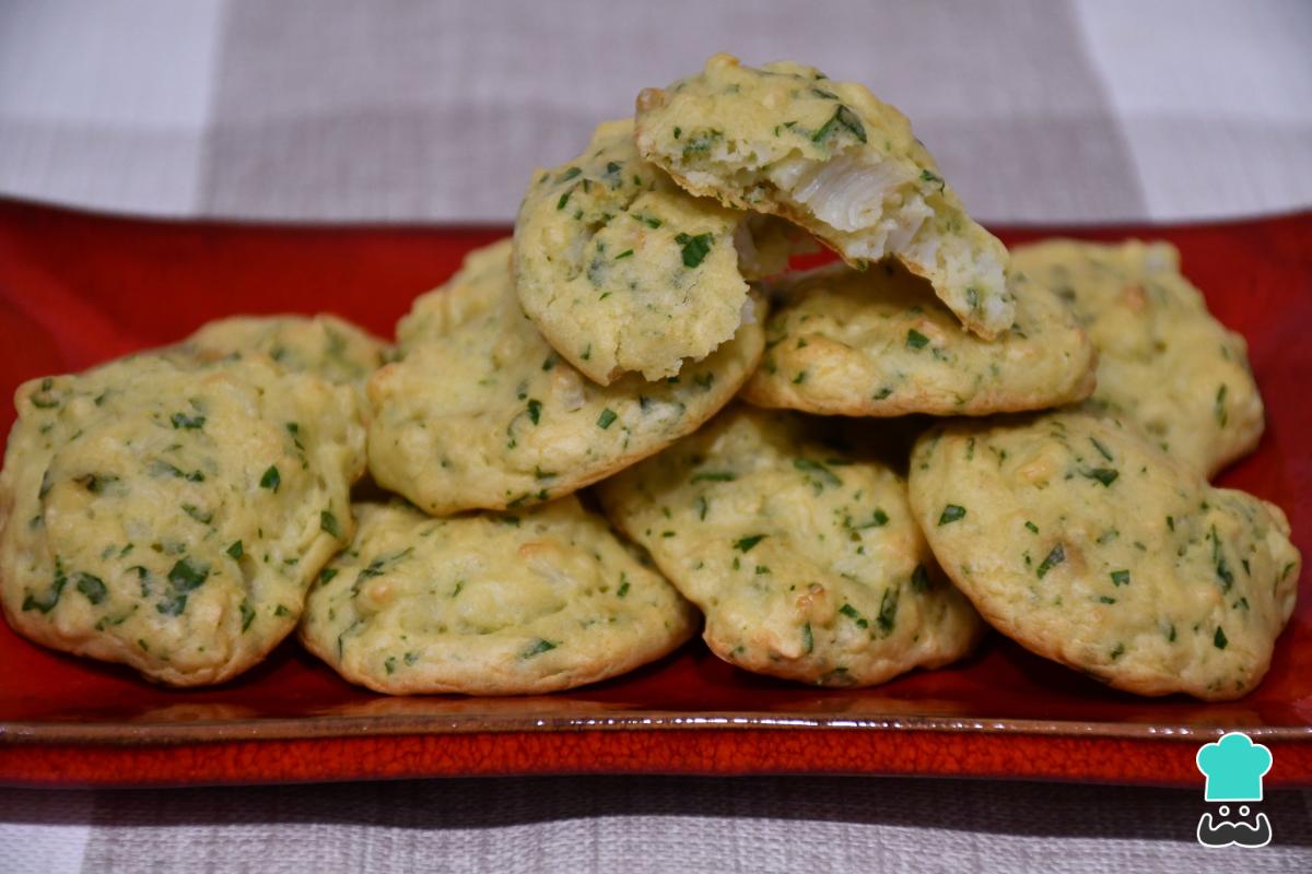 Receta de Buñuelos de bacalao al horno