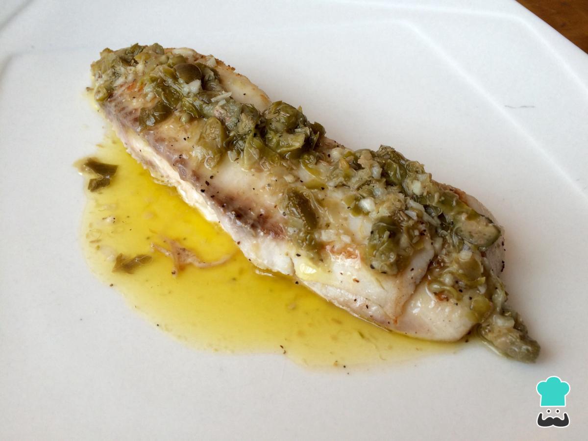 Receta de Filete de pescado alcaparrado