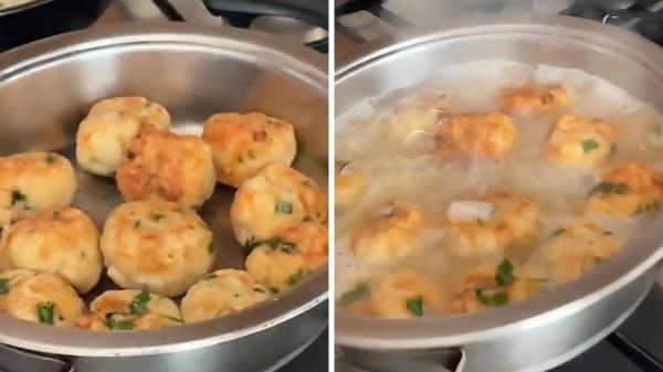 Conchita, abuela cocinera: “Las albóndigas más jugosas no llevan carne, se hacen con 300 g de merluza y 20 gambas” - Los trucos de la cocinera para una salsa espectacular