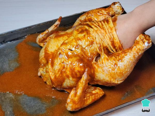Receta de Pollo a las brasas peruano - Paso 5