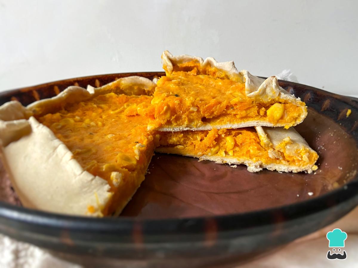 Receta de Tarta de calabaza y choclo
