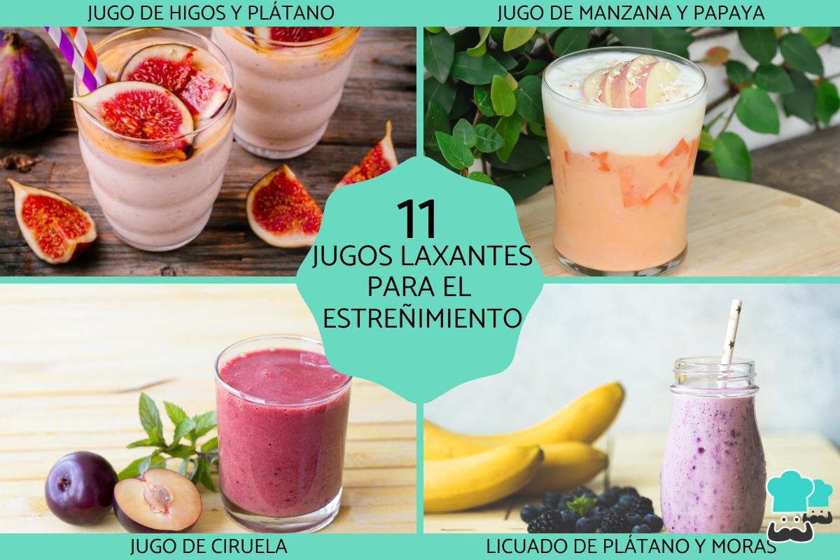 11 jugos laxantes para el estreñimiento