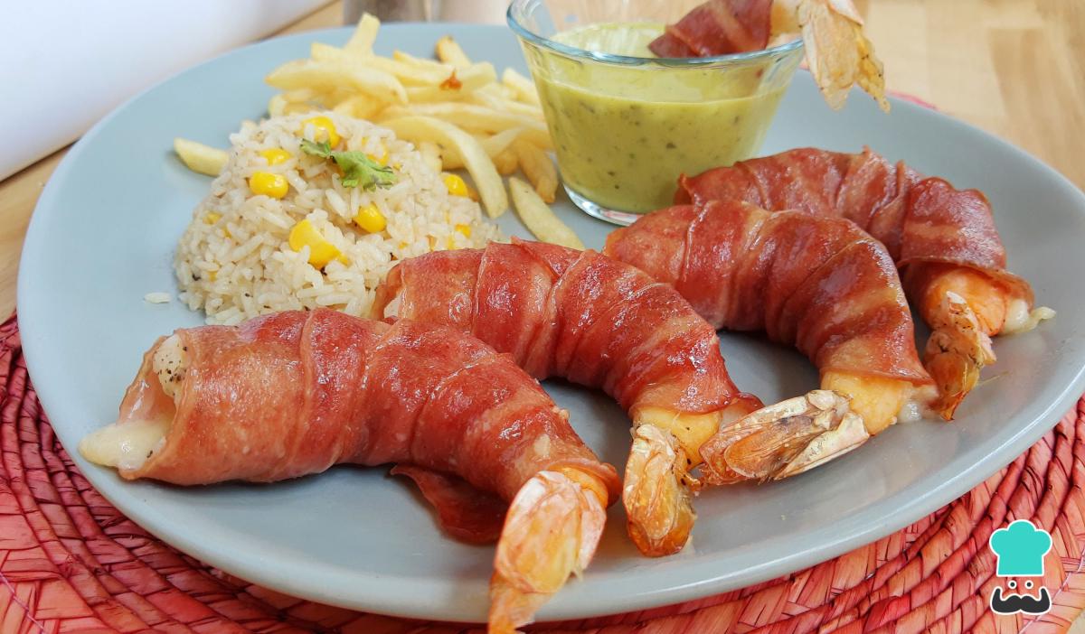 Receta de Camarones a la momia