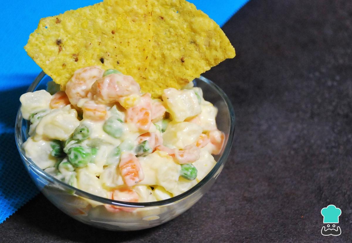 Receta de Ensaladilla de gambas