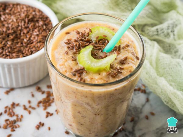 11 jugos laxantes para el estreñimiento - Jugo con linaza para el estreñimiento