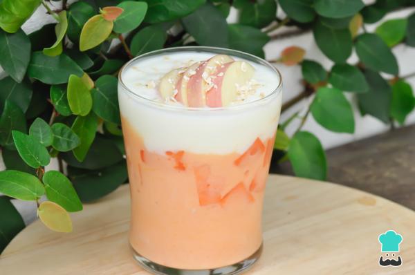11 jugos laxantes para el estreñimiento - Jugo para el estreñimiento de manzana y papaya