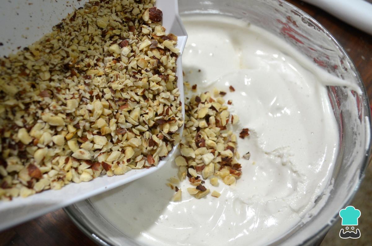 Receta de Mousse de avellanas