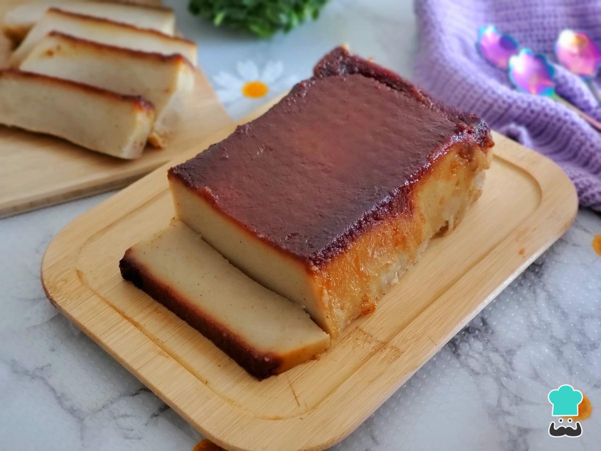 Receta de Pudin casero al horno
