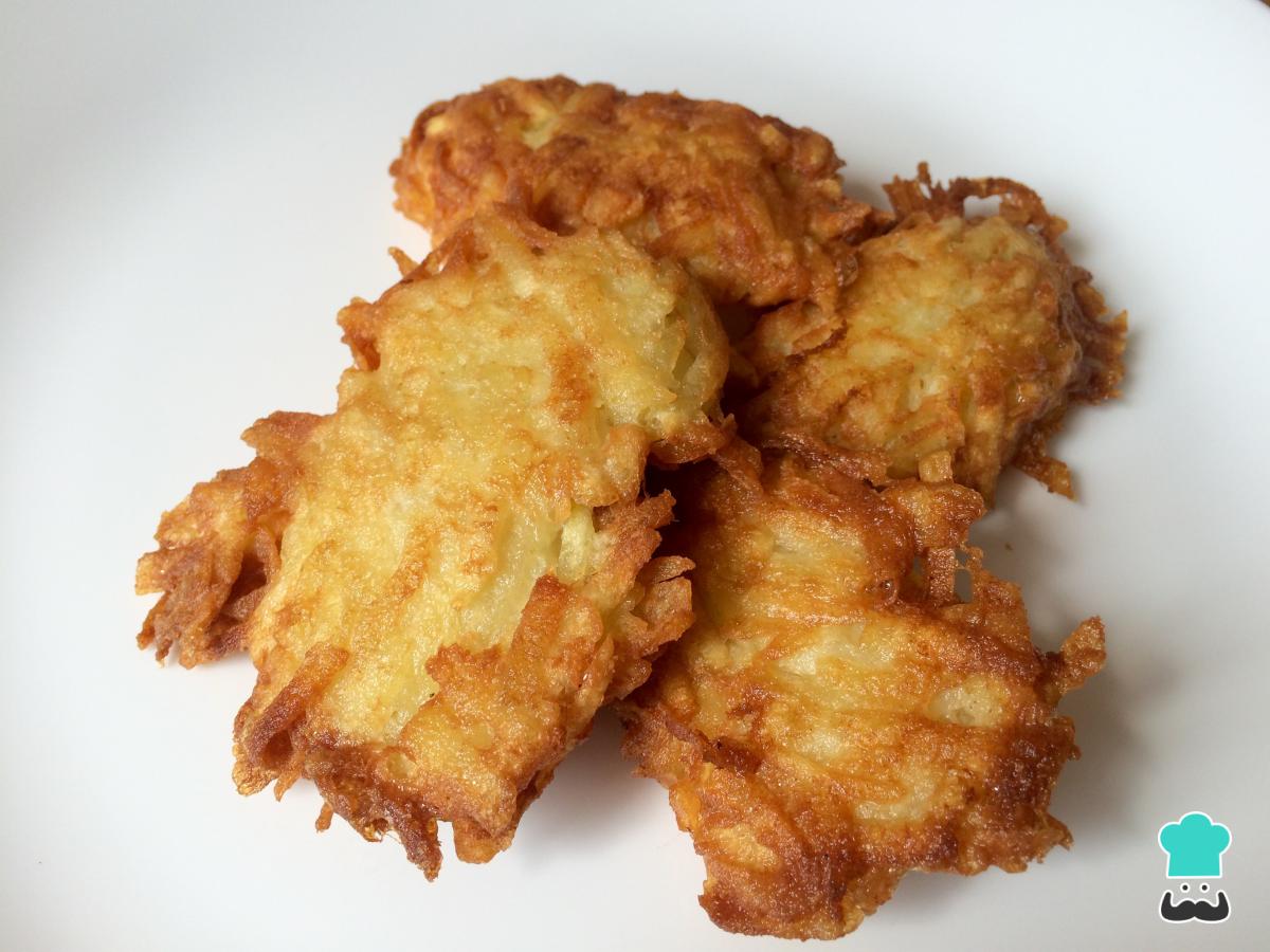 Receta de Latkes de papa