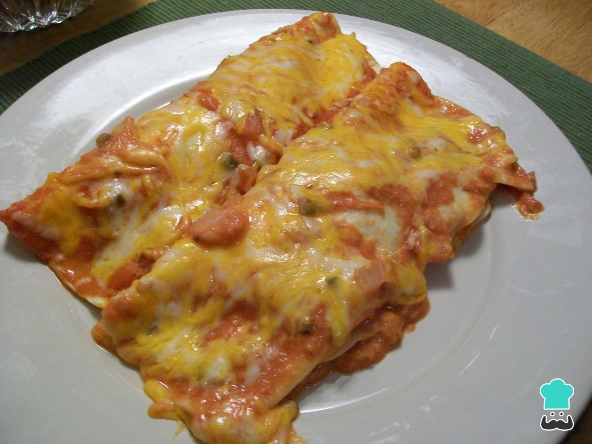 Receta de verdaderas enchiladas suizas