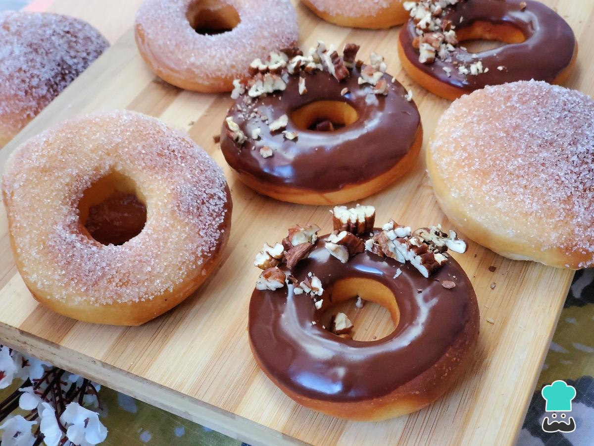 Receta de Donuts en freidora de aire