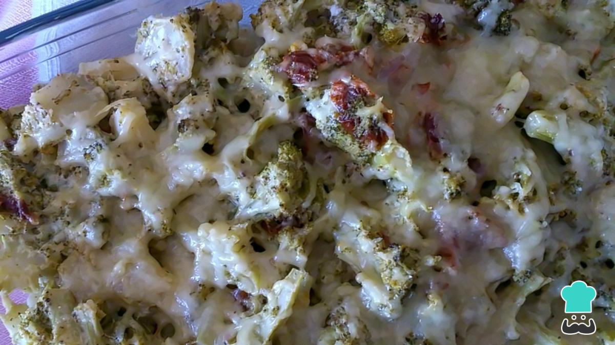 Receta de Brócoli gratinado sin bechamel
