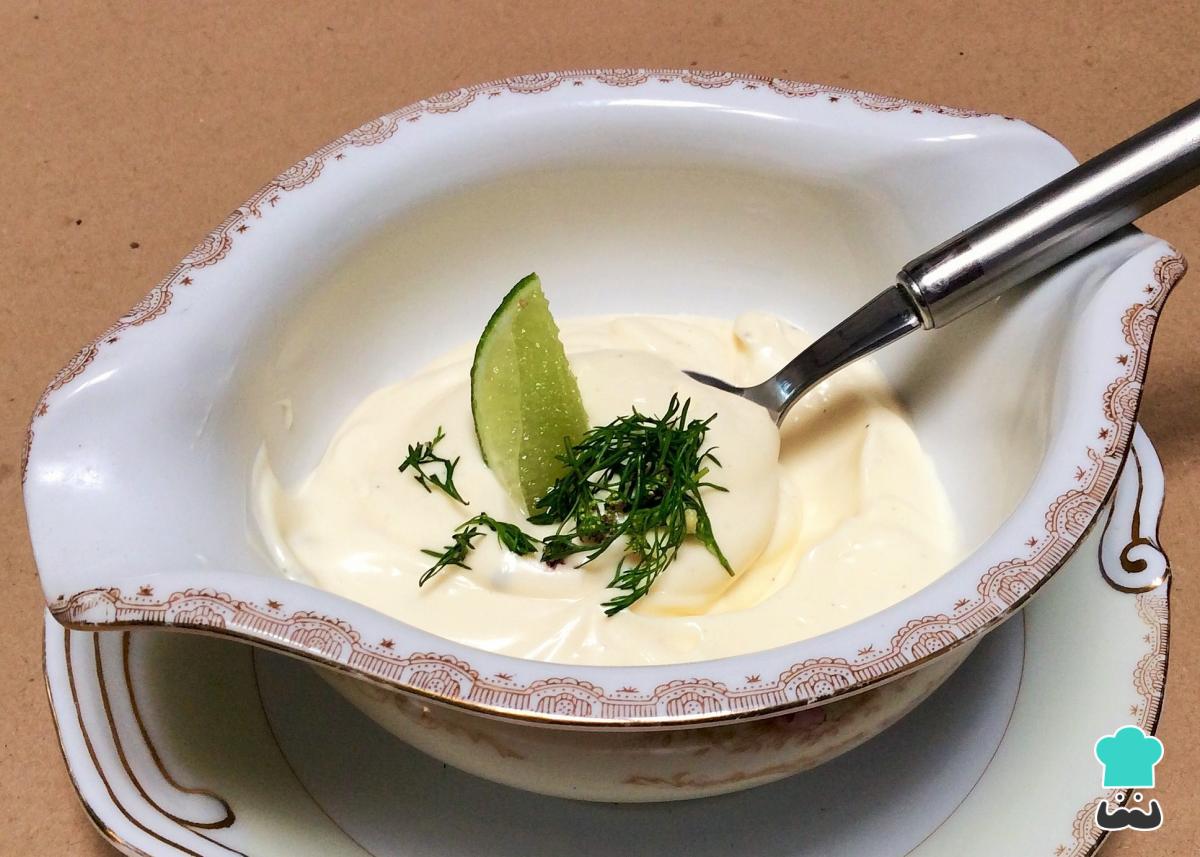 Receta de Mayonesa sin huevo