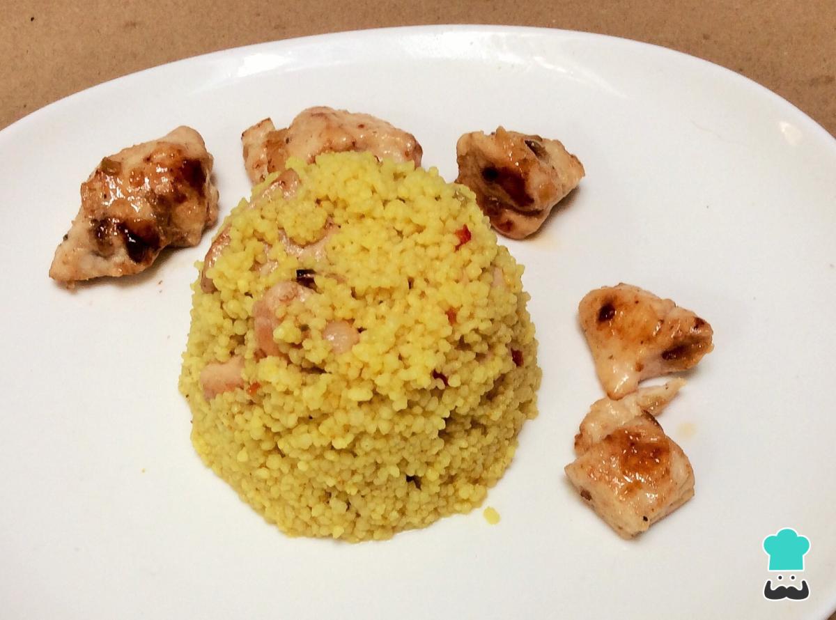 Receta de Cuscús con pollo