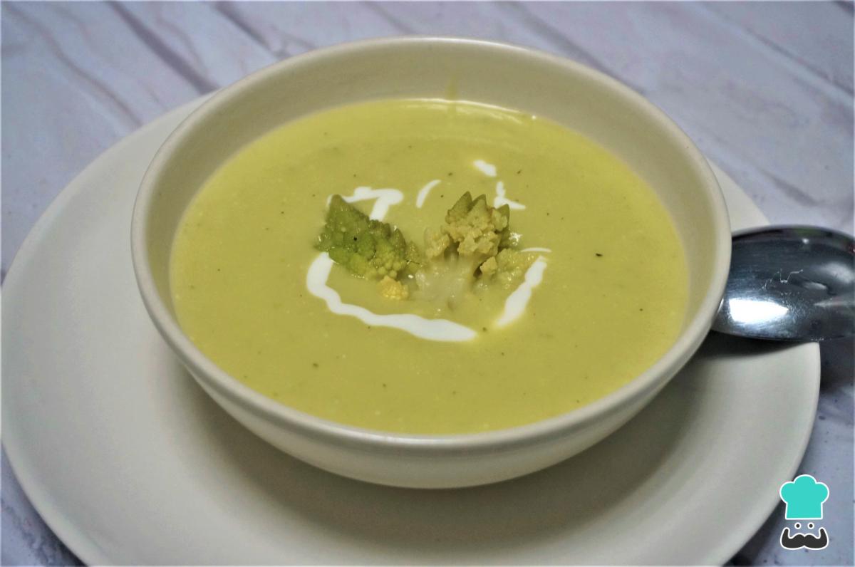 Receta de Crema de romanescu