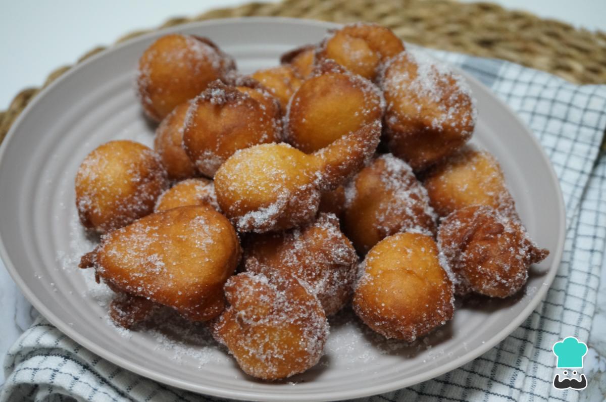 Receta de Buñuelos de yogur griego